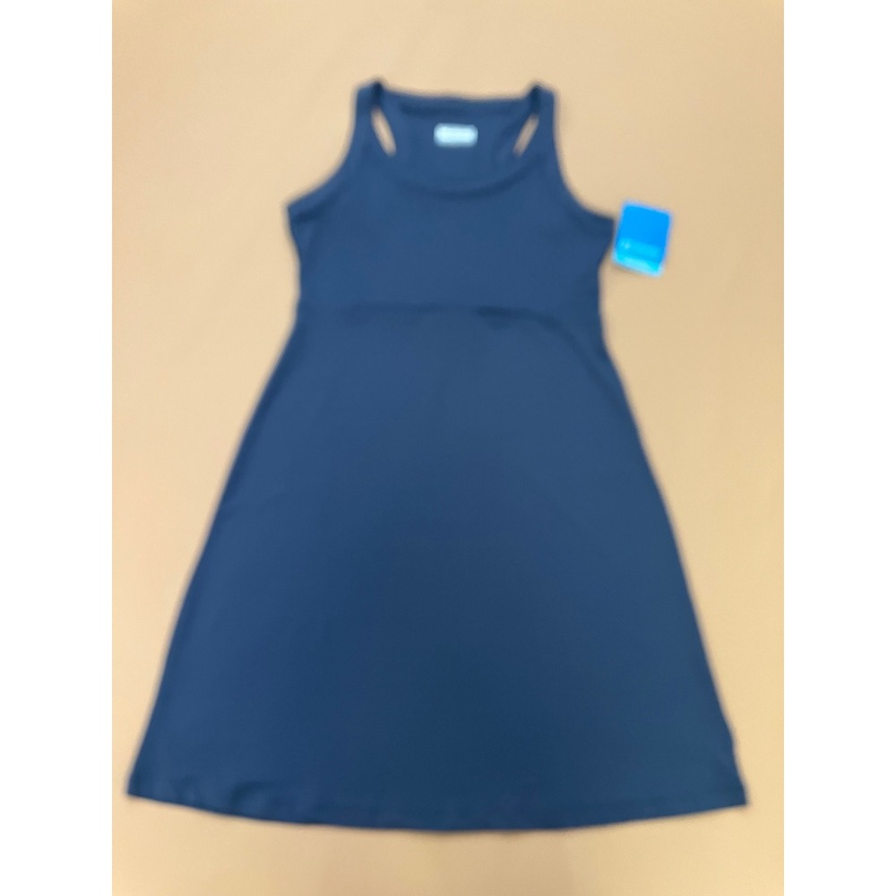 Columbia women's Omni-Freeze‎ Dress Racerback Active Athletic Cooling S Blue